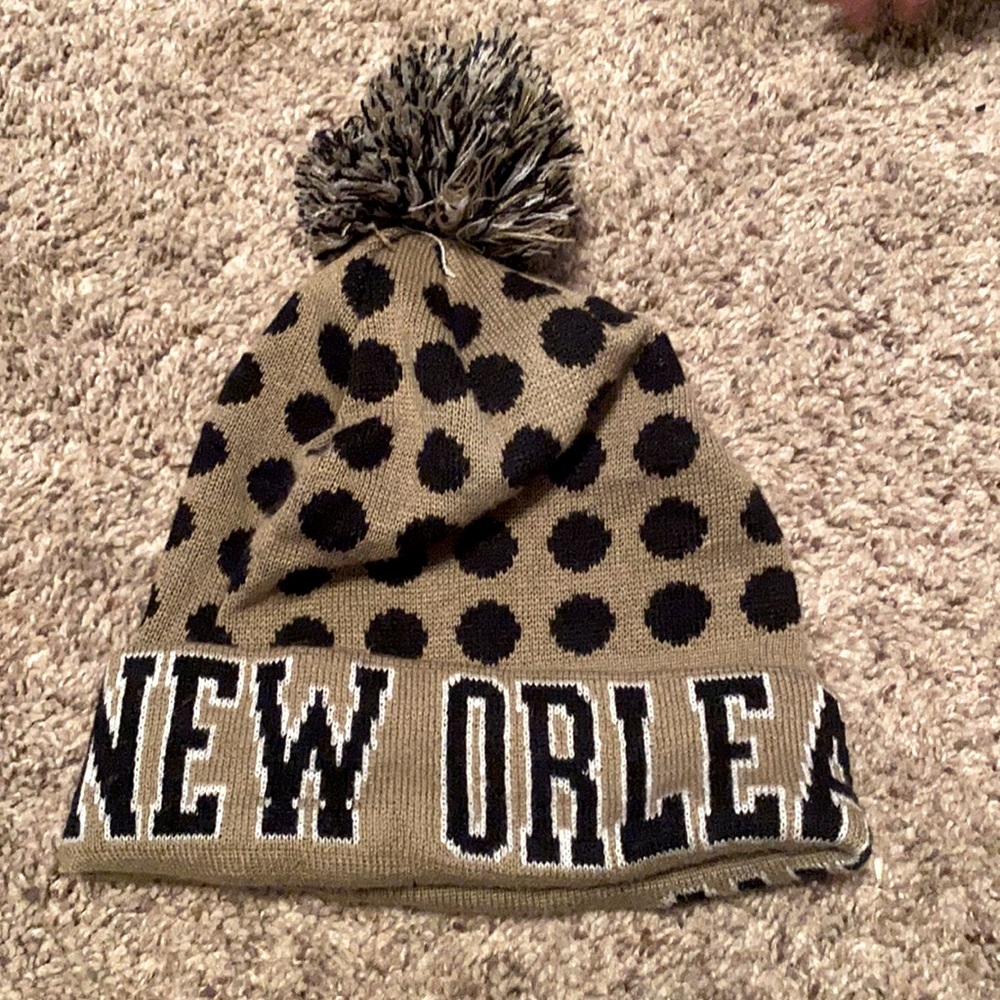 New Orleans Saints winter hat